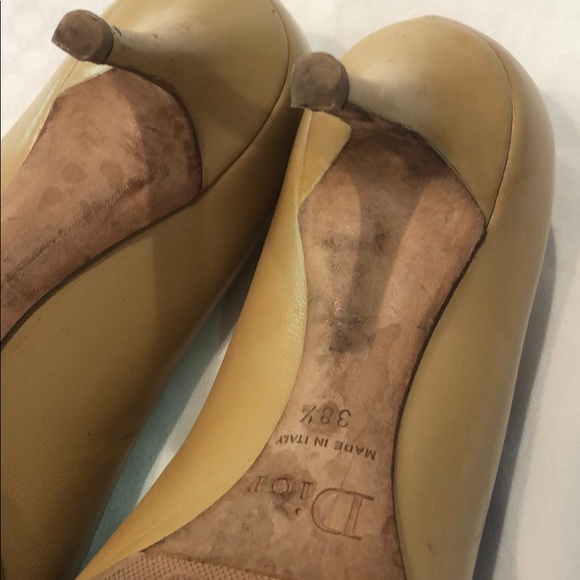 Dior camel leather pumps - Picture 7 of 8